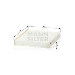 filtras, salono oras
                                MANN-FILTER                                                CU16001, MANN