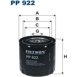kuro filtras
                                FILTRON                                PP922, Nenurodytas gamintojas, PP922, aut