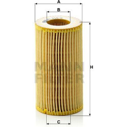 alyvos filtras
                                MANN-FILTER                                HU718/6X, MANN-FILTER, HU7186X, aut