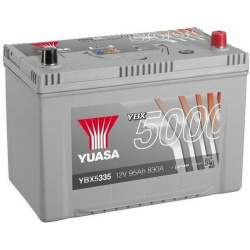 starterio akumuliatorius YBX5000 Silver High Performance SMF Batteries
                                YUASA                 