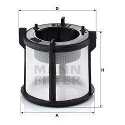 kuro filtras
                                MANN-FILTER                                                PU51X, MANN-FILTER, P