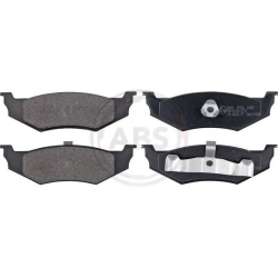 stabdžių trinkelių rinkinys, diskinis stabdys
                                A.B.S.                                      