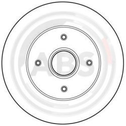 stabdžių diskas (1vnt)
                                A.B.S.                                                16058, Nenurod