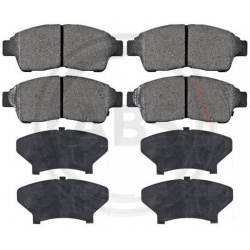 stabdžių trinkelių rinkinys, diskinis stabdys
                                A.B.S.                                      