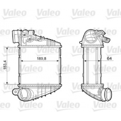 tarpinis suslėgto oro aušintuvas, kompresorius
                                VALEO                                       