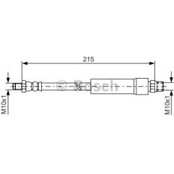 stabdžių žarnelė
                                BOSCH                                1987476142, BOSCH, 1987476142, auto