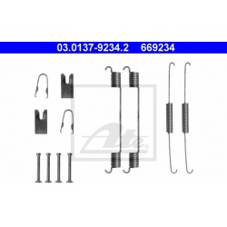 priedų komplektas, stabdžių trinkelės
                                ATE                                                