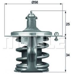 Termostatas
                                MAHLE                                                TX7978D, MAHLE, TX7978D, aut