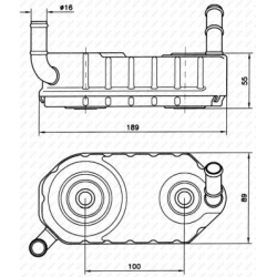 Aušintuvas tepalo
                                NRF                                                31004A, NRF, 31004A, au