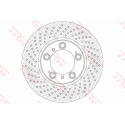 stabdžių diskas (1vnt) TRW SINGLE
                                                DF6212S, TRW, DF6212S, auto detalė
