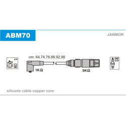 Žvakių laidų komplektas
                                JANMOR                                ABM70, JANMOR, ABM70, auto d