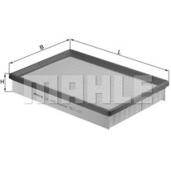 Filtras oro
                                MAHLE                                LX1572, MAHLE, LX1572, auto detalė