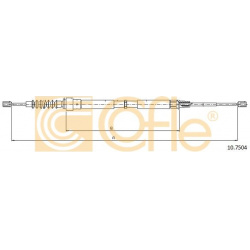 trosas, stovėjimo stabdys
                                COFLE                                                10.7504, Nenu