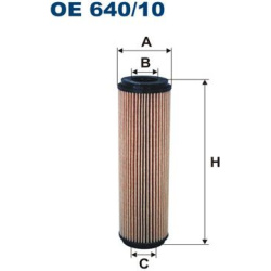 alyvos filtras
                                FILTRON                                                OE640/10, Nenurodytas g