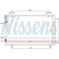 kondensatorius, oro kondicionierius ** FIRST FIT **
                                NISSENS                                  