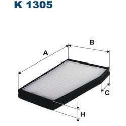 filtras, salono oras
                                FILTRON                                                K1305, Nenurodyta
