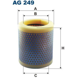 oro filtras
FILTRON AG249, Nenurodytas gaminto