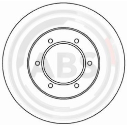 stabdžių diskas (1vnt)
                                A.B.S.                                                16910, Nenurod