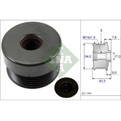 laisvos eigos sankaba, kint. sr. generatorius
                                INA                                            