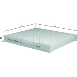 Filtras salono
                                MAHLE                                                LA888, MAHLE, LA888, auto