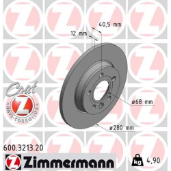 stabdžių diskas (1vnt) COAT Z
                                ZIMMERMANN                                                600