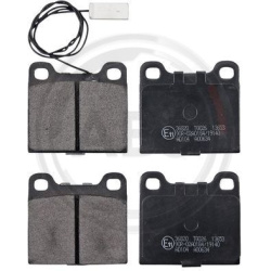 stabdžių trinkelių rinkinys, diskinis stabdys
                                A.B.S.                                36820,