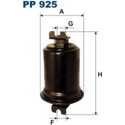 kuro filtras
                                FILTRON                                PP925, Nenurodytas gamintojas, PP925, aut