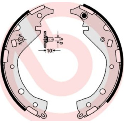 Stabdžių trinkelių komplektas ESSENTIAL LINE
BREMBO