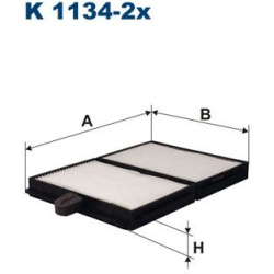 filtras, salono oras
                                FILTRON                                K1134-2X, Nenurodytas gamintojas,