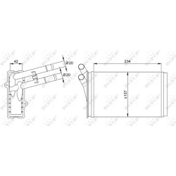 šilumokaitis, salono šildymas
                                NRF                                50524, NRF, 50524, auto de