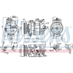 NISSENS                                                89020, NISSENS, 89020, auto detalė