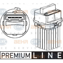 reguliatorius, keleivio pusės ventiliatorius
                                HELLA                                          