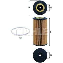 Filtras tepalo
                                MAHLE                                                OX358D, MAHLE, OX358D, au