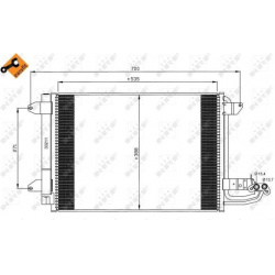kondensatorius, oro kondicionierius EASY FIT
                                NRF                                             