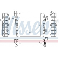 radiatorius, variklio aušinimas
                                NISSENS                                                65320