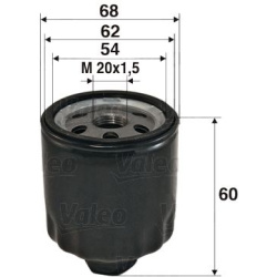 alyvos filtras
                                VALEO                                                586011, VALEO, 586011, au