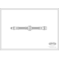 stabdžių žarnelė
                                CORTECO                                                19031636, CORTECO