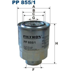 kuro filtras
                                FILTRON                                                PP855/1, Nenurodytas gami
