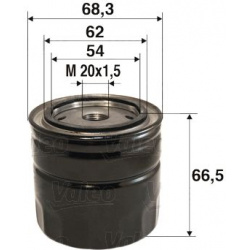 alyvos filtras
                                VALEO                                                586033, VALEO, 586033, au