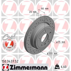 Stabdžių diskas SPORT Z
                                ZIMMERMANN                                                150.3437.