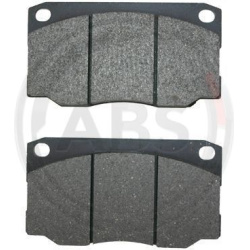 stabdžių trinkelių rinkinys, diskinis stabdys
A.B.S.