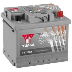 starterio akumuliatorius YBX5000 Silver High Performance SMF Batteries
                                YUASA                 