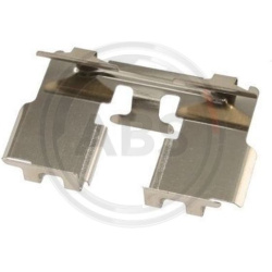 priedų komplektas, diskinių stabdžių trinkelės
                                A.B.S.                                   