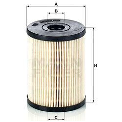 kuro filtras
                                MANN-FILTER                                                PU8013Z, MANN-FILTER,