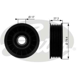 Įtempėjas diržo
                                GATES                                                T38009, GATES, T38009