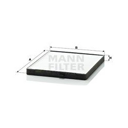 filtras, salono oras
                                MANN-FILTER                                CU2330, MANN-FILTER, CU2330, 