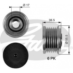 laisvos eigos sankaba, kint. sr. generatorius DriveAlign™
                                GATES                            