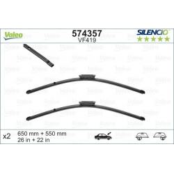 valytuvai SILENCIO FLAT BLADE SET
                                VALEO                                                574357