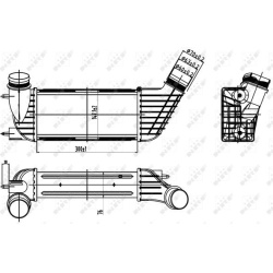 tarpinis suslėgto oro aušintuvas, kompresorius
                                NRF                                         