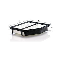 oro filtras
                                MANN-FILTER                                                C24021, MANN-FILTER, C